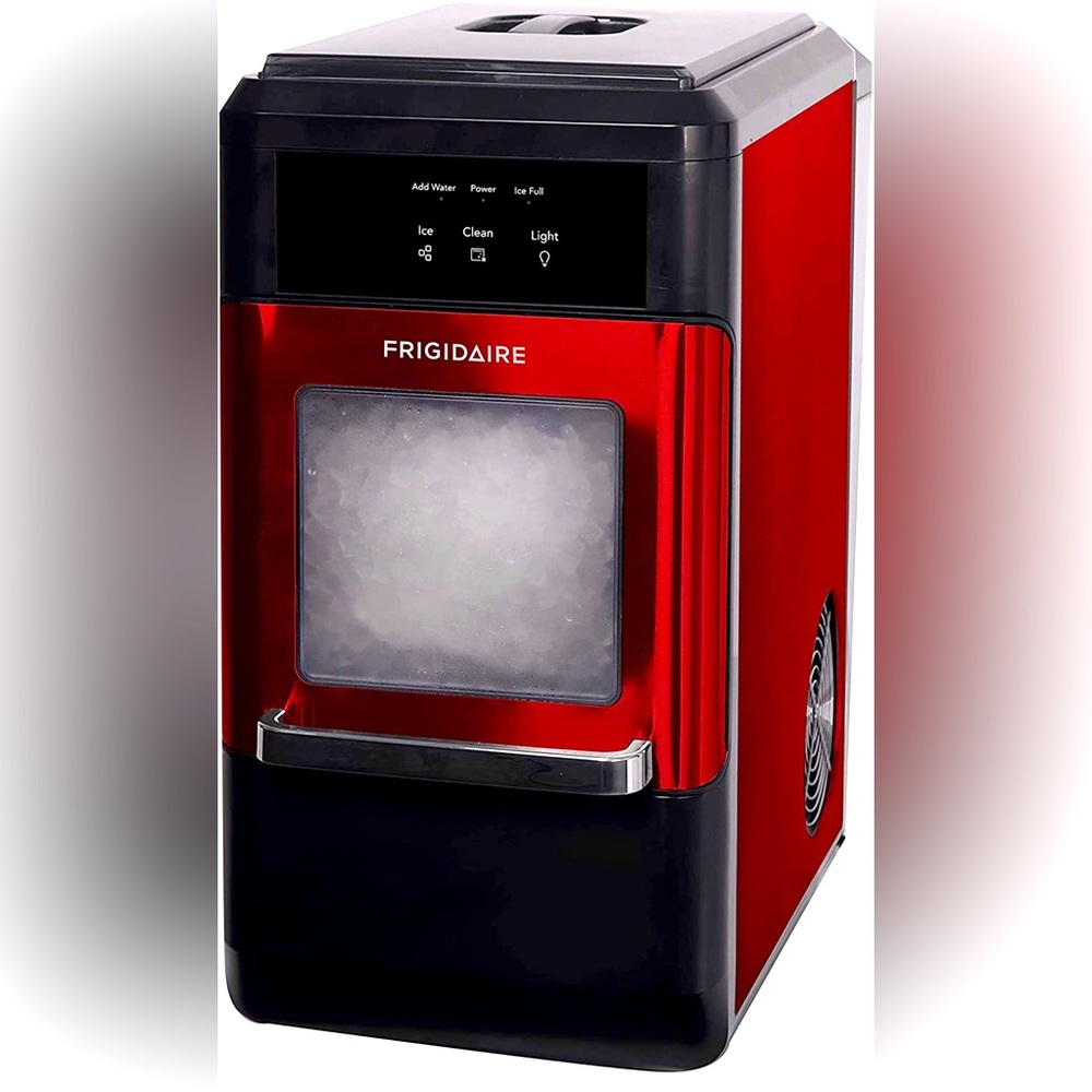 Frigidaire Countertop Nugget Ice Maker - Red Stainless